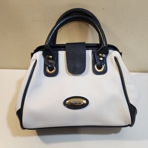 EUROPREP Vintage White and blue purse